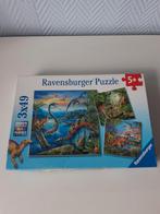 Leuke dino puzzel 3 in 1 doos, Ophalen, Zo goed als nieuw