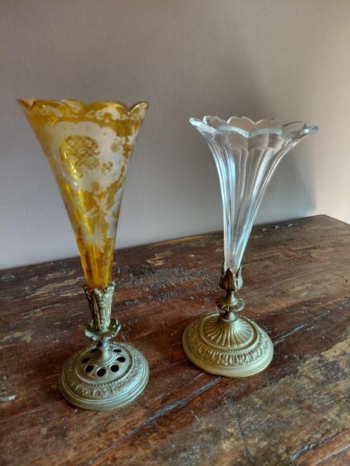 Frans Baccarat Vaasje, Antiek en Kunst, Antiek | Glaswerk en Kristal, Ophalen of Verzenden