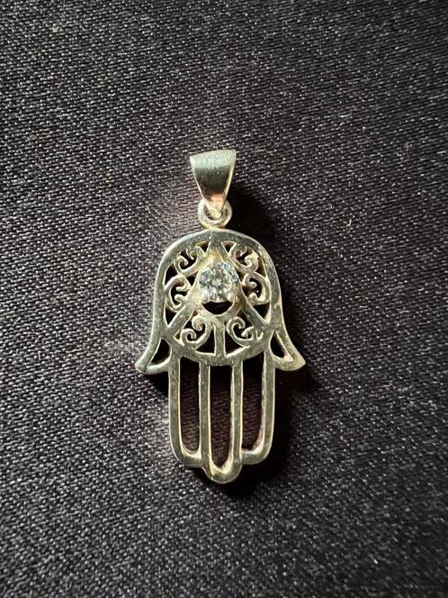 Fatma's handhanger in zilver, Handtassen en Accessoires, Kettinghangers, Nieuw, Zilver, Zilver, Ophalen