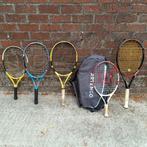 Lots cinq raquettes de tennis enfants., Sport en Fitness, Tennis, Ophalen of Verzenden