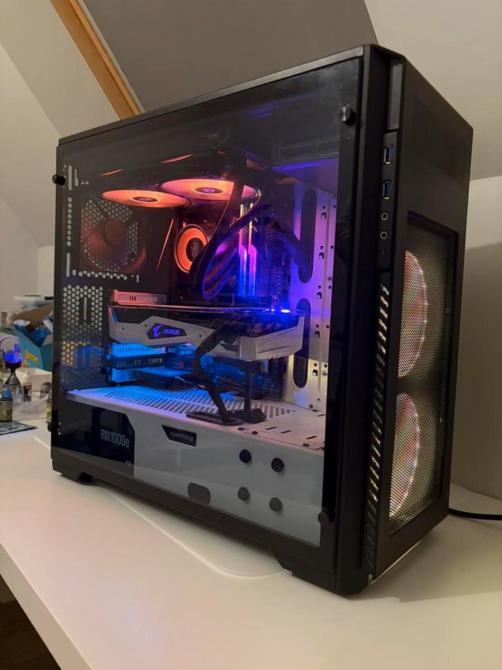 Game PC - Ryzen 9 3900x - RTX 2080TI Gaming - 32GB RAM -Wifi, Computers en Software, Desktop Pc's, Zo goed als nieuw, SSD, Gaming