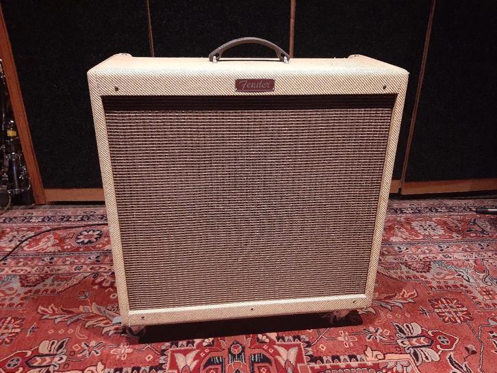 Fender Blues Deville Reissue 4x10 Tweed, Muziek en Instrumenten, Versterkers | Bas en Gitaar, Zo goed als nieuw, Gitaar, 50 tot 100 watt