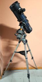 telescoop / Celestron astromaster 130, Audio, Tv en Foto, Optische apparatuur | Telescopen, Ophalen, Gebruikt, Met statief