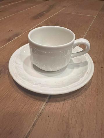 Villeroy & Boch - Cortina - 6 espressokopjes en 5 bordjes beschikbaar voor biedingen