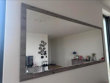 Spiegel te koop, Comme neuf, Enlèvement, 200 cm ou plus, Rectangulaire