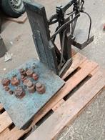 Bascule met gewichten, Ophalen