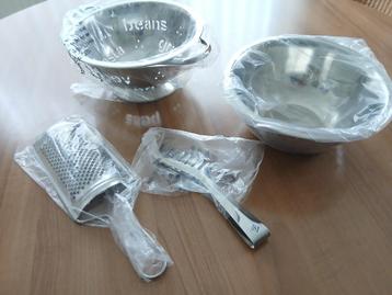 Pasta set 4-delig Rvs beschikbaar voor biedingen