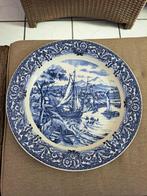 Assiette bleue de Delft., Antiquités & Art, Antiquités | Assiettes décoratives & Carrelages, Enlèvement ou Envoi