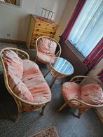 rotan salon 2 zit plus 2x 1zit, Ophalen
