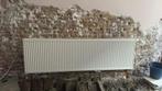 Horizontale radiator, wit, 2m x 0,6m, Doe-het-zelf en Bouw, Ophalen, 30 tot 80 cm, Gebruikt, Radiator