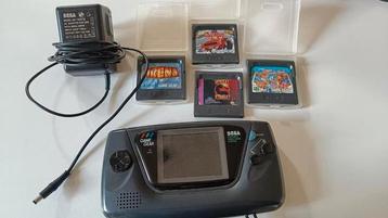 Sega Gamegear met spellen en kabel, Enlèvement ou Envoi, Comme neuf
