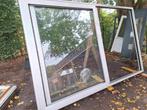 schuifraam zilverkleurig aluminium, zeer stevig, Ophalen, Gebruikt, 225 cm of meer, Aluminium