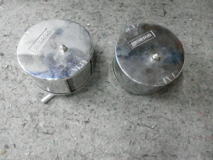 Chroom Kadron luchtfilters VW Kever, Auto-onderdelen, Motor en Toebehoren, Oldtimer onderdelen, Overige automerken, Volkswagen