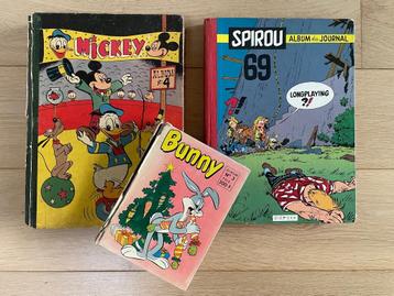 Lot ingebonden strip-weekbladen, jaren '50. beschikbaar voor biedingen