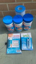 Zwembad chloor, filter, test strips en reparatie kit, Zo goed als nieuw, Ophalen, Filter