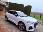 Audi Q3 Sportback S-Line intérieur/exterieur 2022 garanti 2, Auto's, 4 cilinders, Wit, Leder, 5 deurs