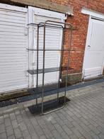 Vintage Space Age chromen plank met rookglas uit de jaren 60, Ophalen, Zo goed als nieuw