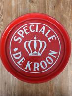 Plateau émaillé Bières Spéciale De Kroon Ukkel * Vintage, Collections, Marques & Objets publicitaires, Enlèvement ou Envoi