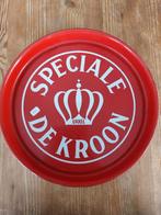 Plateau émaillé Bières Spéciale De Kroon Ukkel * Vintage, Collections, Marques & Objets publicitaires, Enlèvement ou Envoi