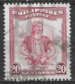 Filipijnen 1955 - Yvert 437 - Stamhoofd Lapu-Lapu (ST), Verzenden