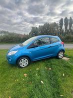 FORD KA  2013  1000 BENZINE 82000 KM  ALS NIEUW, Auto's, Voorwielaandrijving, Stof, Zwart, 4 cilinders