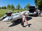 Boot met trailer en 15 pk motor, Watersport en Boten, Ophalen, Aluminium, Gebruikt, Benzine