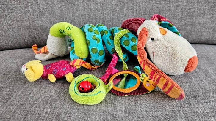 Buggyspeelgoed Lilliputients hond, Kinderen en Baby's, Speelgoed | Babyspeelgoed, Zo goed als nieuw, Overige typen, Met geluid