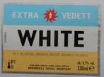 Étiquette de bière White extra Vedett Duvel Moortgat (11s7), Envoi, Utilisé, Duvel