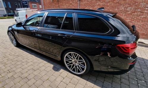 BMW F11 520DA Touring, Auto's, BMW, Particulier, Boordcomputer, Lederen bekleding, Diesel, Automaat, Zwart, Zwart, Ophalen