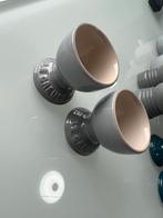 Le creuset 2 coquetiers gris jamais utilisé, Huis en Inrichting, Keuken | Servies, Ophalen of Verzenden, Nieuw