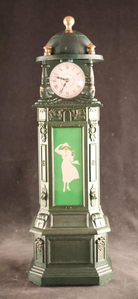 Vintage reclamezuil klok, Antiquités & Art, Antiquités | Horloges, Enlèvement ou Envoi