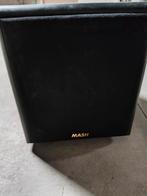 Subwoofer mash sw-1000, Ophalen, Zo goed als nieuw, Subwoofer