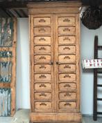 Ancien meuble de notaire en chêne, Antiquités & Art, Antiquités | Meubles | Armoires