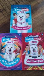 3 boeken van Rutger en Thomas + knuffel, Ophalen, Zo goed als nieuw