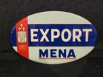 MENA bier export ijskist collectie 1950, Verzamelen, Merken en Reclamevoorwerpen, Reclamebord, Ophalen of Verzenden, Zo goed als nieuw