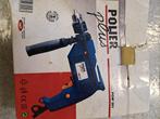 Powerplus boormachine POW301 500 watt, Doe-het-zelf en Bouw, Ophalen, Zo goed als nieuw, 400 tot 600 watt, Boormachine