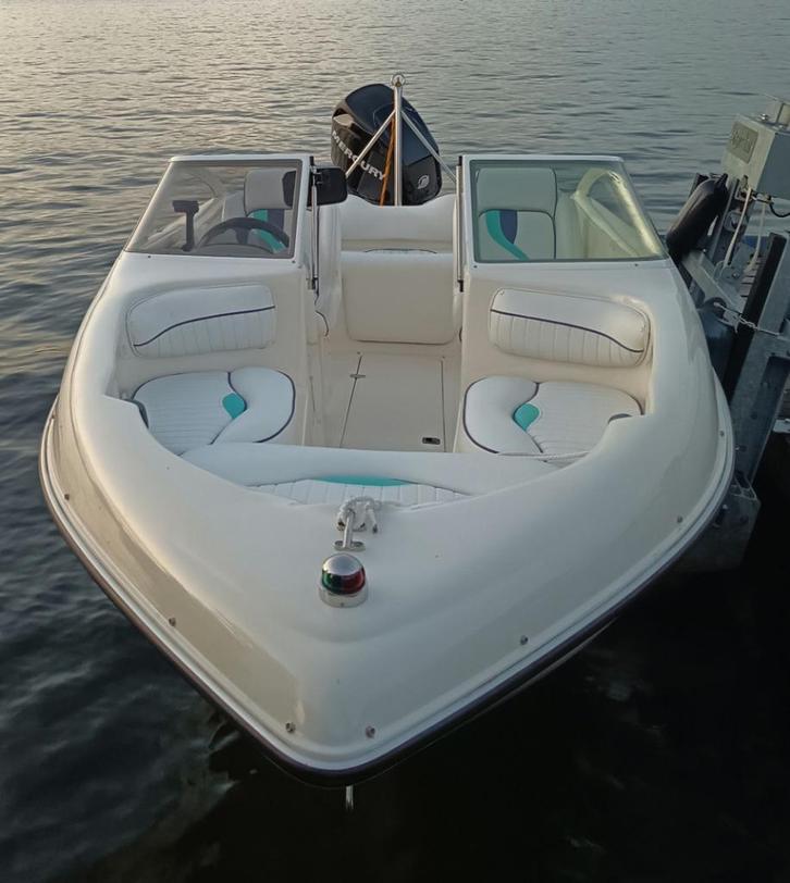 Fibrafort style 160 motorboot speedboot, Watersport en Boten, Speedboten, Zo goed als nieuw, Benzine, Minder dan 70 pk, Polyester