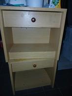 2 nachtkastjes, 45 à 65 cm, Enlèvement, Utilisé, 55 à 70 cm