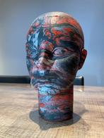 Special paint model hoofd - beeld ., Antiek en Kunst, Ophalen of Verzenden