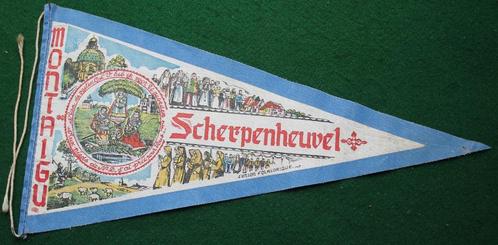 retro fietsvlag Scherpenheuvel / Montaigu jaren '50, Collections, Rétro, Enlèvement ou Envoi