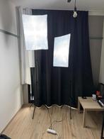 Studio lichtset, 6500k 40w, Ophalen, Zo goed als nieuw, Lamp of Flitsset