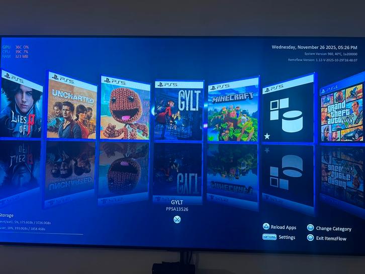 PS5 PRO gejailbreakt, gehackt, Games en Spelcomputers, Spelcomputers | Sony PlayStation 5, Nieuw, Ophalen