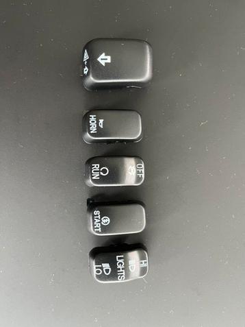 Harley Davidson boutons de commande. beschikbaar voor biedingen