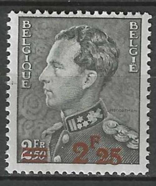 Belgie 1938 - Yvert/OBP 478 - Leopold III - Met opdruk (PF), Postzegels en Munten, Postzegels | Europa | België, Postfris, Koninklijk huis