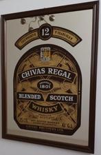 CHIVAS REGAL SCOTCH WHISKY 12 YEARS OLD - RECLAMESPIEGEL, Verzamelen, Ophalen of Verzenden, Gebruikt, Reclamebord