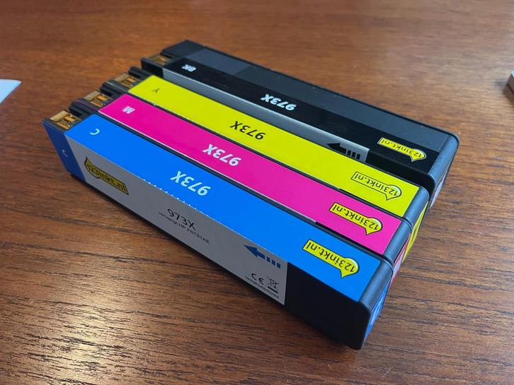 Printer cartridges HP, Computers en Software, Printers, Gebruikt, All-in-one, Inkjetprinter, Kleur printen, Ophalen