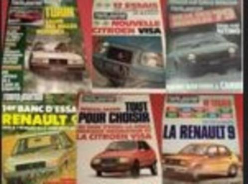 VENTE OU ECHANGE AUTO JOURNAL DEDS ANNEES 70 a 82, Livres, Journaux & Revues, Utilisé, Journal, Enlèvement