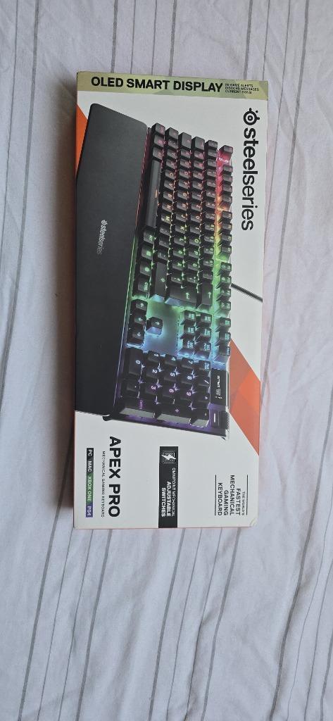 SteelSeries Apex Pro (V1), Computers en Software, Toetsenborden, Gebruikt, Azerty, Bedraad, Ophalen