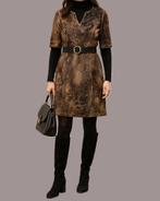Robe Caroline Biss à imprimé animalier taille 36, Enlèvement ou Envoi, Taille 36 (S), Comme neuf, Brun
