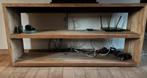 Tv meubel teak materiaal, Ophalen, 100 tot 150 cm, Teakhout, Zo goed als nieuw